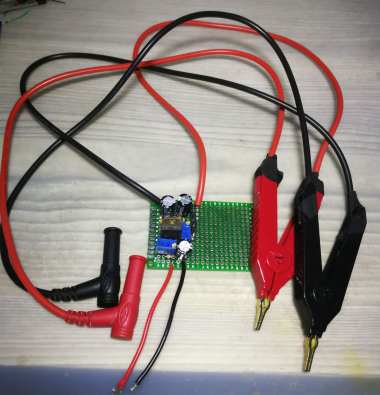 DIY Internal Resistance Tester with N555 & LM317
