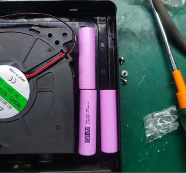 DIY Rechargeable Smoke Exhaust Fan Mod