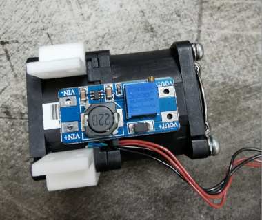 DIY Violent Fan with Power Bank & Display
