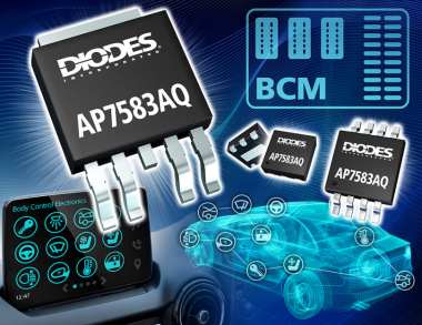 Diodes Launches 300mA LDOs for Automotive Power