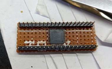 ATMEGA16A QFP to DIP Conversion Guide
