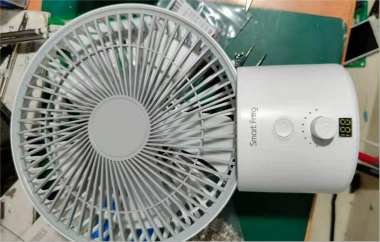 DIY USB Fan: Battery Indicator & Faster Charging
