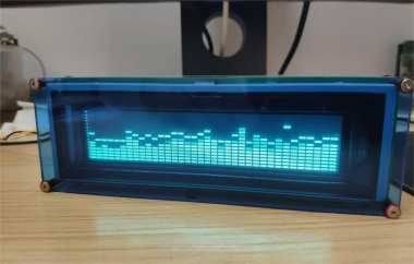 DIY Music Spectrum Analyzer with VFD Technology
