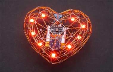 DIY LED Heart Gift for China's 520 Day