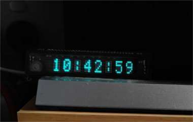 DIY VFD Clock Guide with 8-MD-06INKM Display