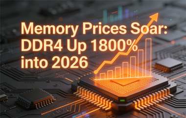Memory Prices Soar: DDR4 Up 1800% into 2026