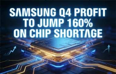 Samsung Q4 Profit to Jump 160% on Chip Shortage