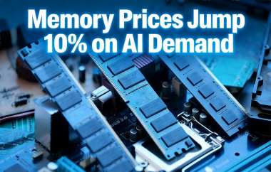 Memory Prices Jump 10% on AI Demand