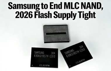 Samsung to End MLC NAND, 2026 Flash Supply Tight