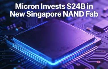 Micron Invests $24B in New Singapore NAND Fab Micron Invests $24B in New Singapore NAND Fab