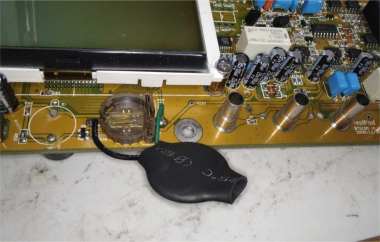 DIY BTS-100 Memory Battery Replacement