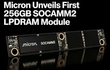 Micron Unveils First 256GB SOCAMM2 LPDRAM Module