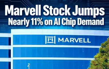Marvell Stock Jumps Nearly 11% on AI Chip Demand Marvell Stock Jumps Nearly 11% on AI Chip Demand