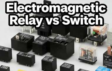 Electromagnetic Relay vs Switch: What's the Difference?