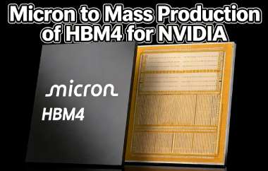 Micron to Mass Production of HBM4 for NVIDIA