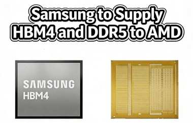 Samsung to Supply HBM4 and DDR5 to AMD