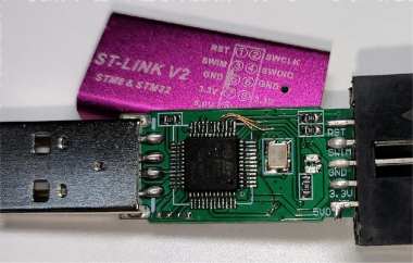 DIY: Convert STLINKV2 into SPI Flash Programmer