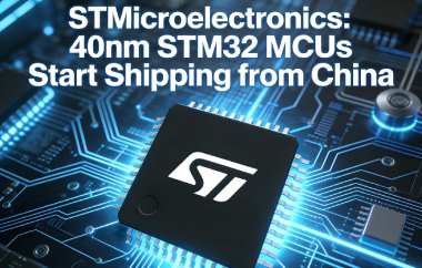 STMicroelectronics: 40nm STM32 MCUs Start Shipping from China