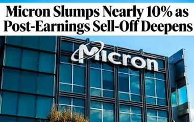 Micron Slumps Nearly 10% as Post-Earnings Sell-Off Deepens Micron Slumps Nearly 10% as Post-Earnings Sell-Off Deepens