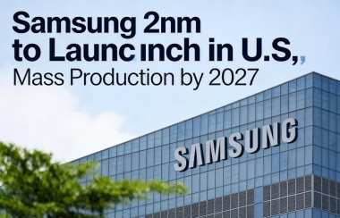 Samsung 2nm to Launch in U.S., Mass Production by 2027 Samsung 2nm to Launch in U.S., Mass Production by 2027