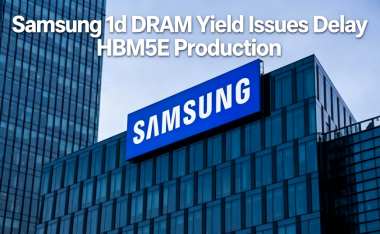 Samsung 1d DRAM Yield Issues Delay HBM5E Production