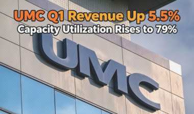 UMC Q1 Revenue Up 5.5%, Capacity Utilization Rises to 79%