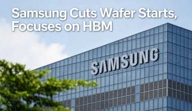 Samsung Cuts Wafer Starts, Focuses on HBM