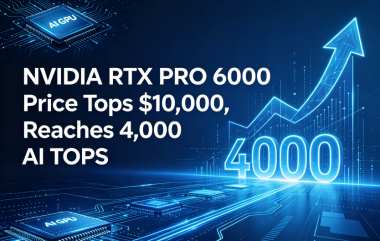 NVIDIA RTX PRO 6000 Price Tops $10,000, Reaches 4,000 AI TOPS NVIDIA RTX PRO 6000 Price Tops $10,000, Reaches 4,000 AI TOPS