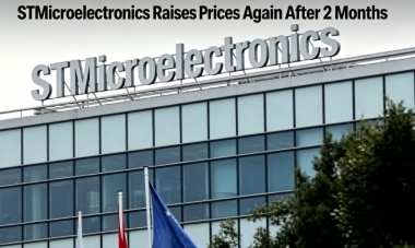 STMicroelectronics Raises Prices Again After 2 Months STMicroelectronics Raises Prices Again After 2 Months