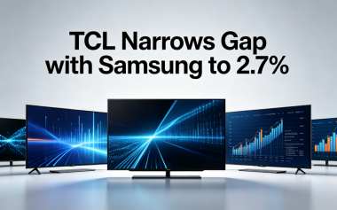TCL Narrows Gap with Samsung to 2.7% TCL Narrows Gap with Samsung to 2.7%
