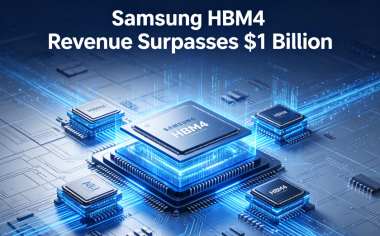 Samsung HBM4 Revenue Surpasses $1 Billion Samsung HBM4 Revenue Surpasses $1 Billion