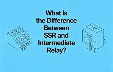 What Is the Difference Between SSR and Intermediate Relay? What Is the Difference Between SSR and Intermediate Relay?