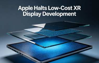 Apple Halts Low-Cost XR Display Development