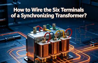 How to Wire the Six Terminals of a Synchronizing Transformer?