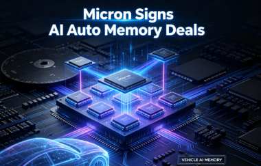 Micron Signs AI Auto Memory Deals Micron Signs AI Auto Memory Deals