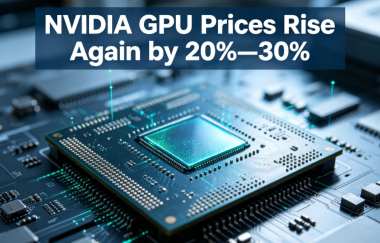 NVIDIA GPU Prices Rise Again by 20%–30%