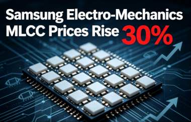 Samsung Electro-Mechanics MLCC Prices Rise 30% Samsung Electro-Mechanics MLCC Prices Rise 30%