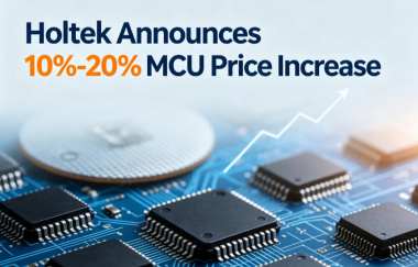 Holtek Announces 10%-20% MCU Price Increase Holtek Announces 10%-20% MCU Price Increase
