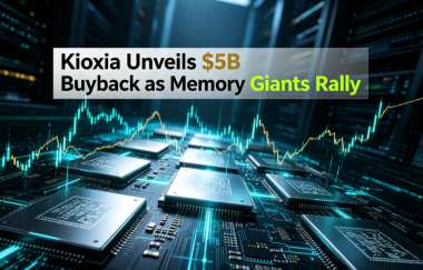 Kioxia Unveils $5B Buyback as Memory Giants Rally