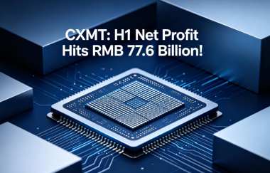CXMT: H1 Net Profit Hits RMB 77.6 Billion! CXMT: H1 Net Profit Hits RMB 77.6 Billion!