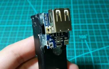 DIY LED Work Light: Portable Rechargeable Lamp DIY LED Work Light: Portable Rechargeable Lamp