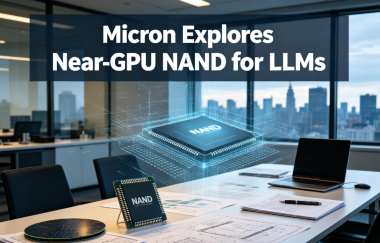 Micron Explores Near-GPU NAND for LLMs Micron Explores Near-GPU NAND for LLMs