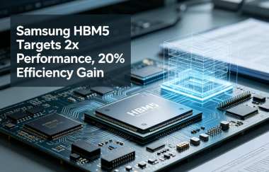 Samsung HBM5 Targets 2x Performance, 20% Efficiency Gain Samsung HBM5 Targets 2x Performance, 20% Efficiency Gain