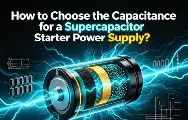 How to Choose the Capacitance for a Supercapacitor Starter Power Supply? How to Choose the Capacitance for a Supercapacitor Starter Power Supply?
