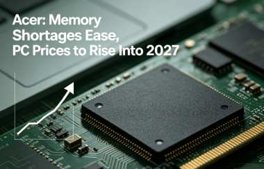Acer: Memory Shortages Ease, PC Prices to Rise Into 2027 Acer: Memory Shortages Ease, PC Prices to Rise Into 2027