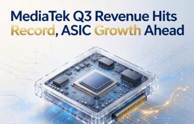 MediaTek Q3 Revenue Hits Record, ASIC Growth Ahead