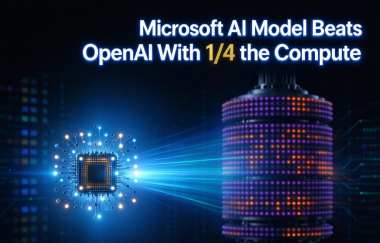 Microsoft AI Model Beats OpenAI With 1/4 the Compute Microsoft AI Model Beats OpenAI With 1/4 the Compute