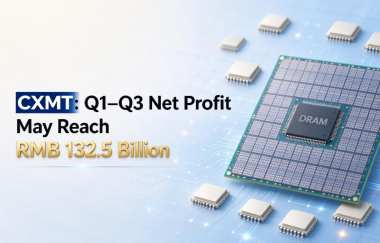 CXMT: Q1–Q3 Net Profit May Reach RMB 132.5 Billion CXMT: Q1–Q3 Net Profit May Reach RMB 132.5 Billion