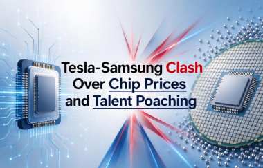 Tesla-Samsung Clash Over Chip Prices and Talent Poaching Tesla-Samsung Clash Over Chip Prices and Talent Poaching