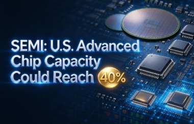 SEMI: U.S. Advanced Chip Capacity Could Reach 40% SEMI: U.S. Advanced Chip Capacity Could Reach 40%